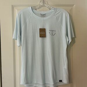 Patagon Women's Capilene Cool Trail Graphic Shirt - in Wispy Green